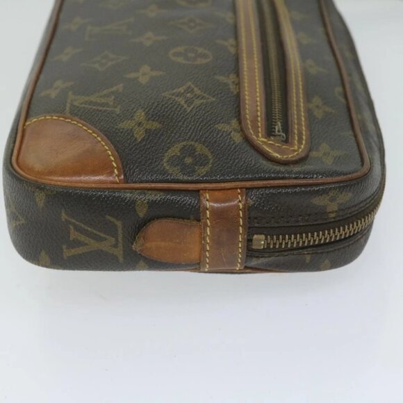 LOUIS VUITTON Monogram Marly Dragonne GM Clutch Bag M51825 LV Auth 61286 - Picture 5 of 15